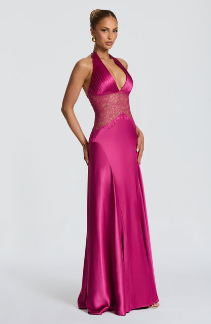 Virella Maxi Dress Fuchsia