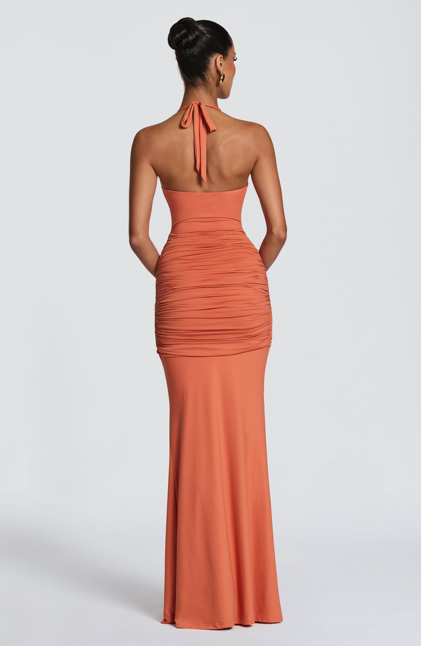 Aesha Maxi Dress Burnt Orange