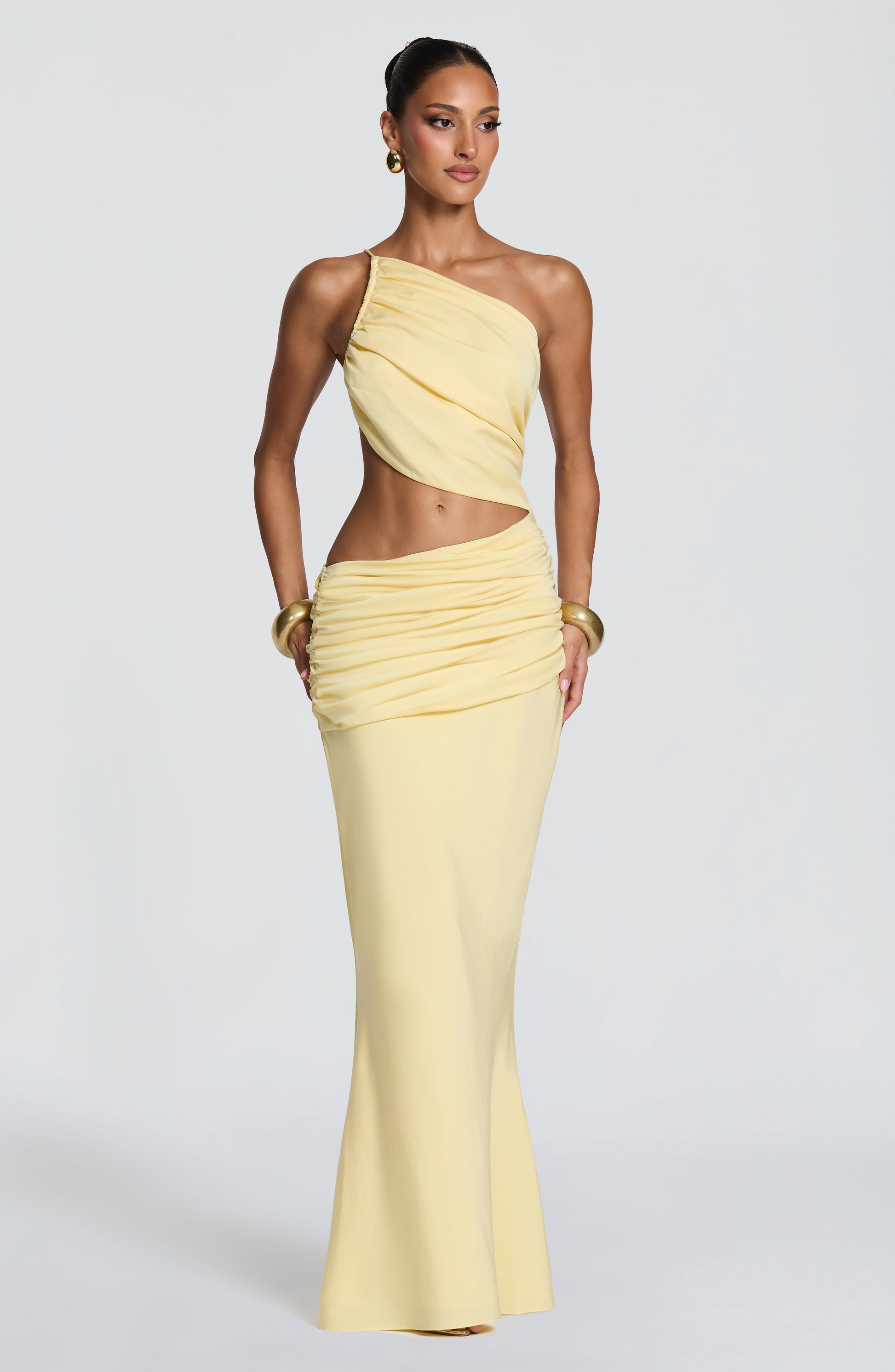 Meadow Maxi Dress Lemon