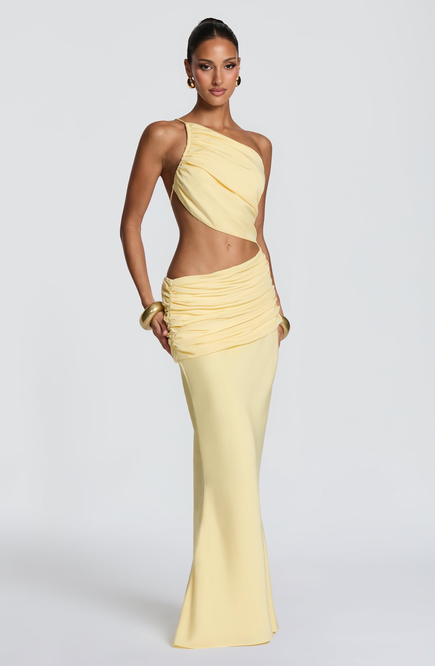 Meadow Maxi Dress Lemon