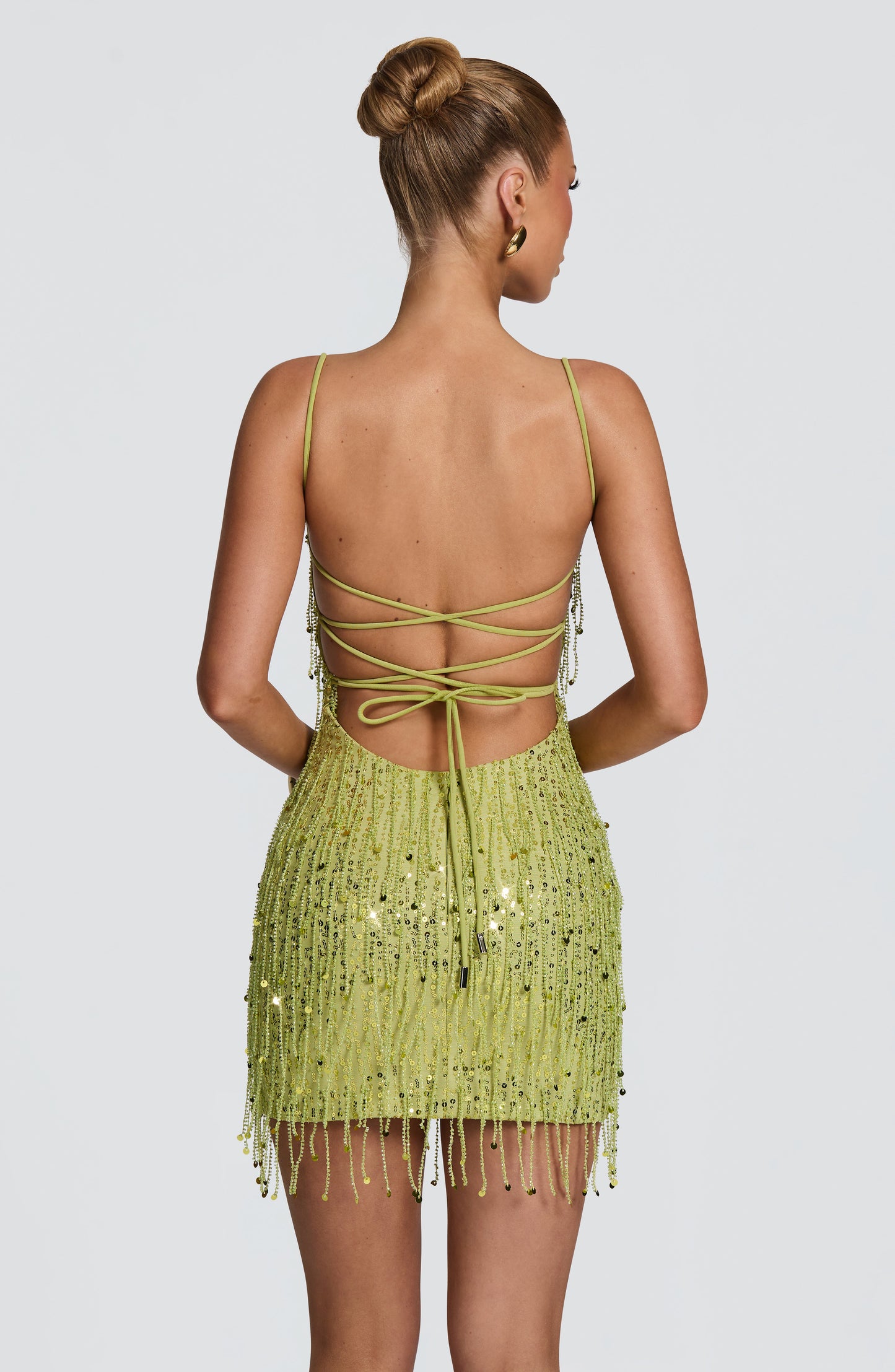 Blaise Mini Dress Olive