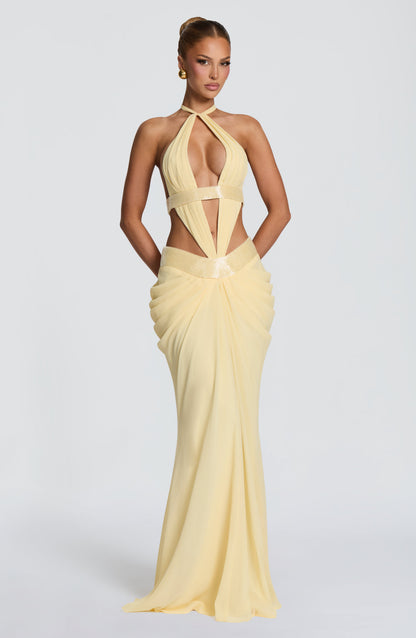Sophie Maxi Dress Lemon