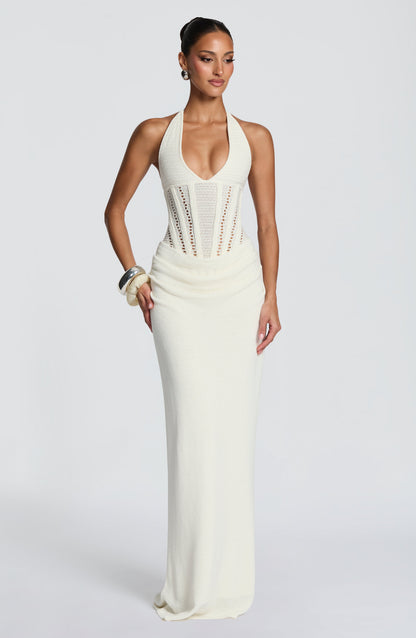 Neeka Maxi Dress Ivory