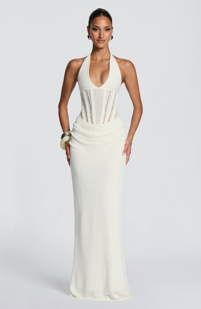 Neeka Maxi Dress Ivory
