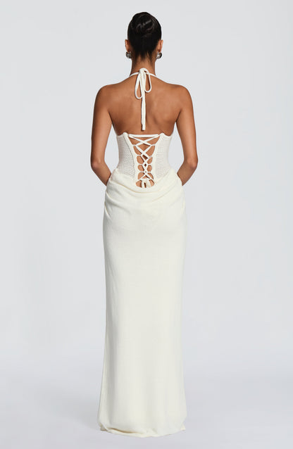 Neeka Maxi Dress Ivory