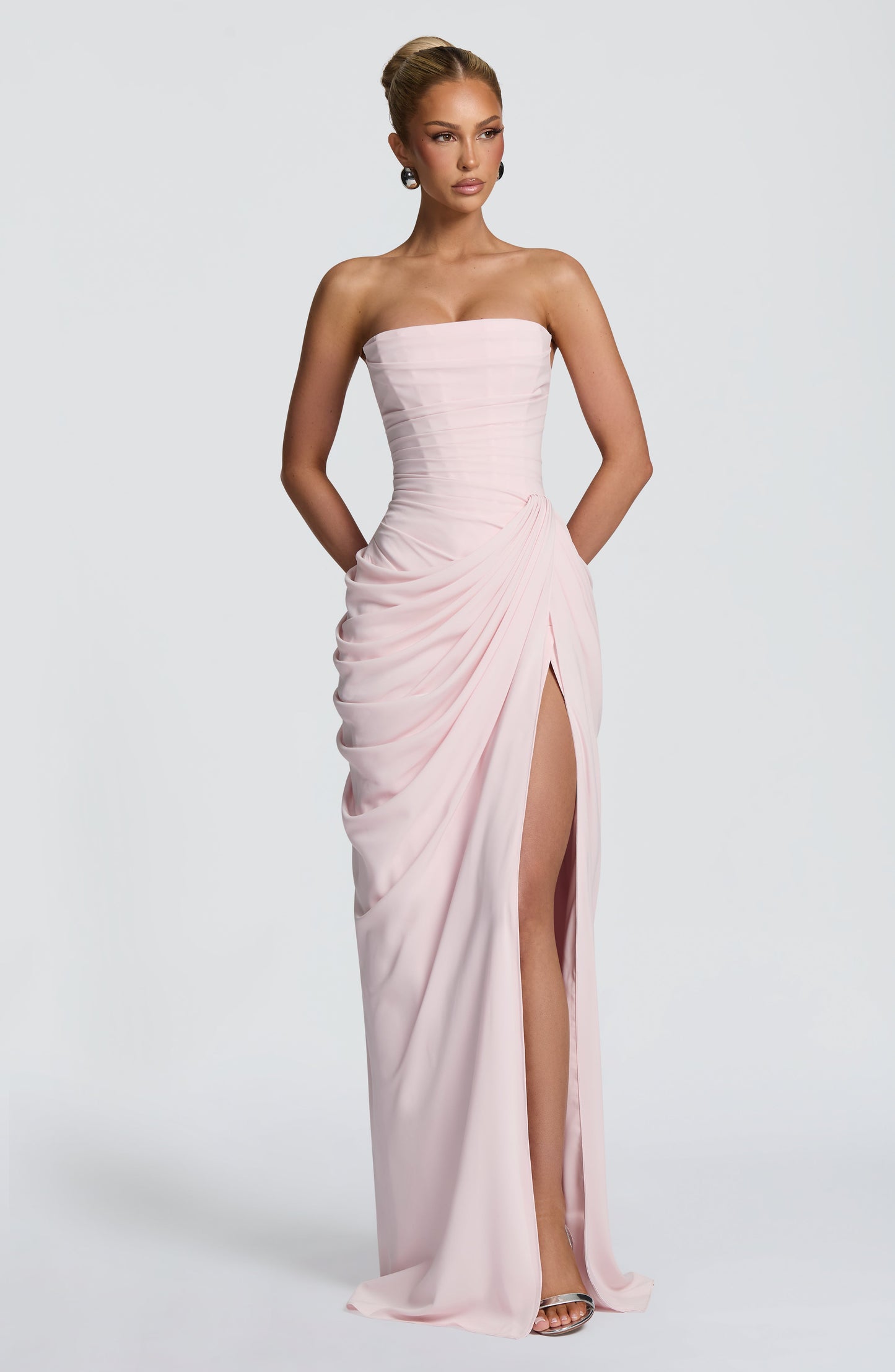 Cyra Maxi Dress Blush