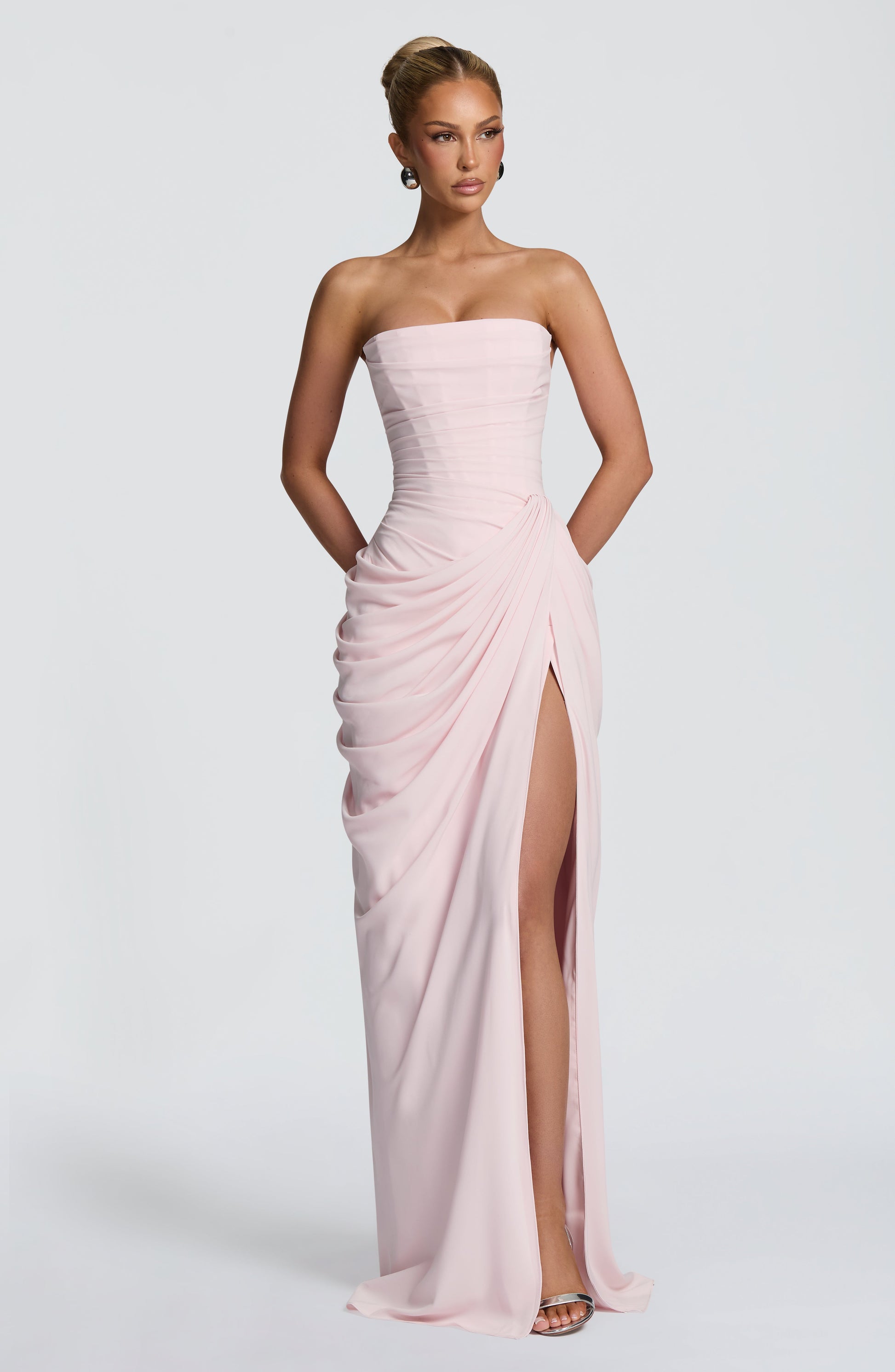 Cyra Maxi Dress Blush