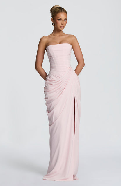 Cyra Maxi Dress Blush