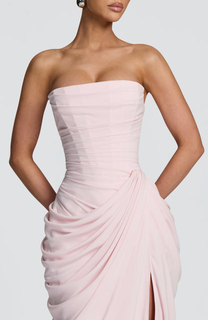 Cyra Maxi Dress Blush