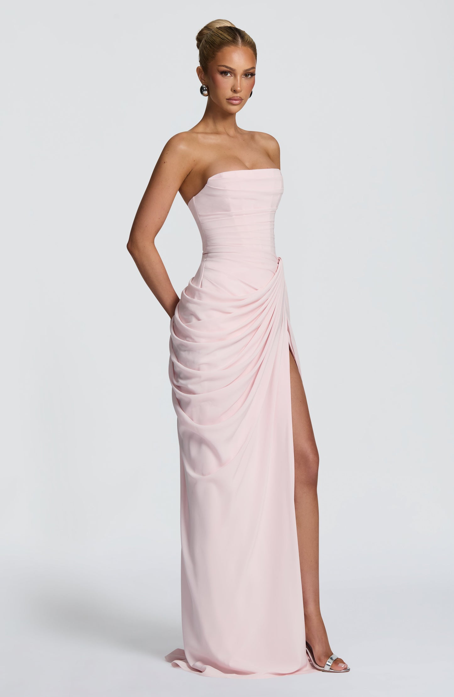Cyra Maxi Dress Blush