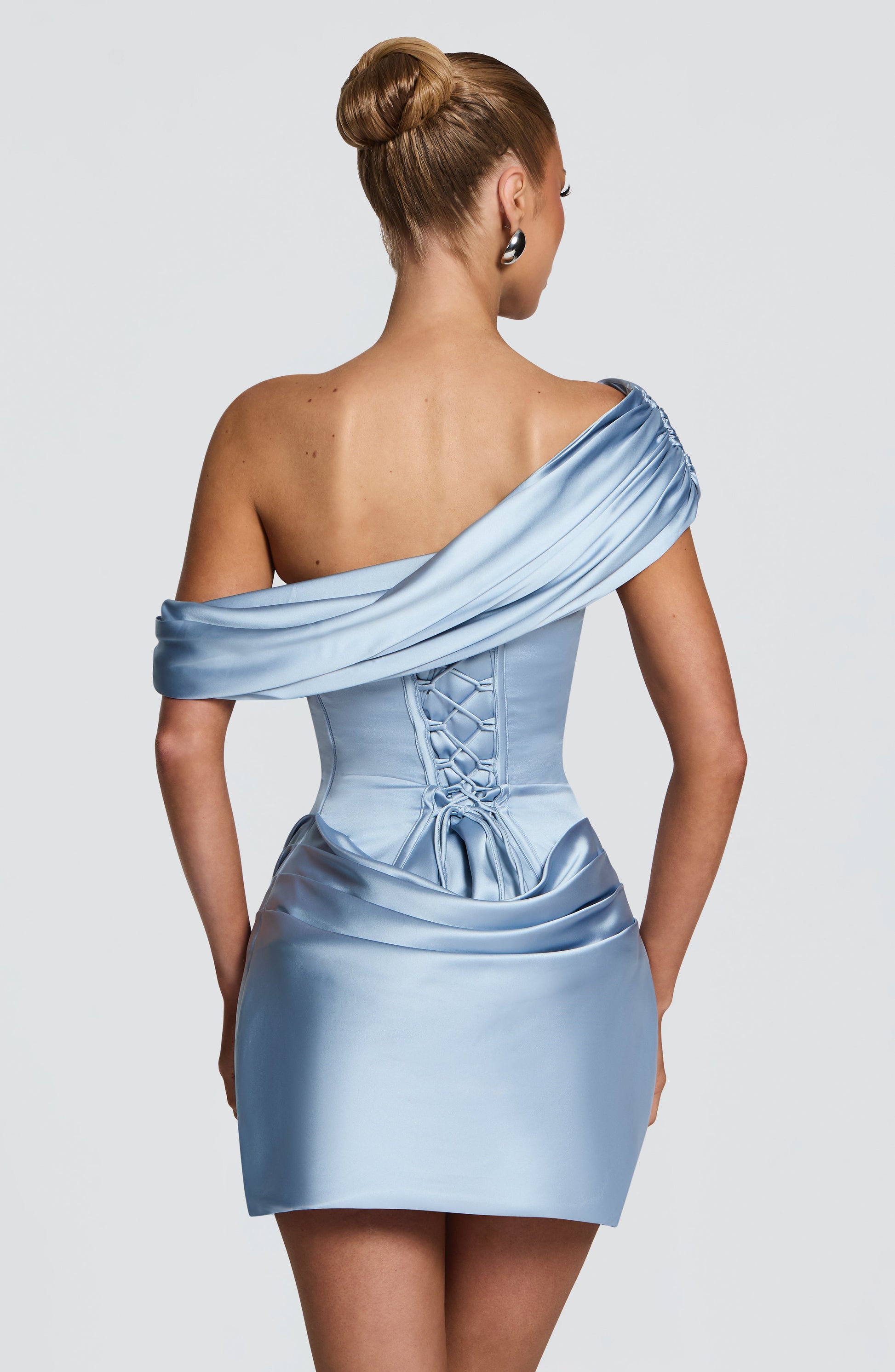Ella Mini Dress Glacier Blue