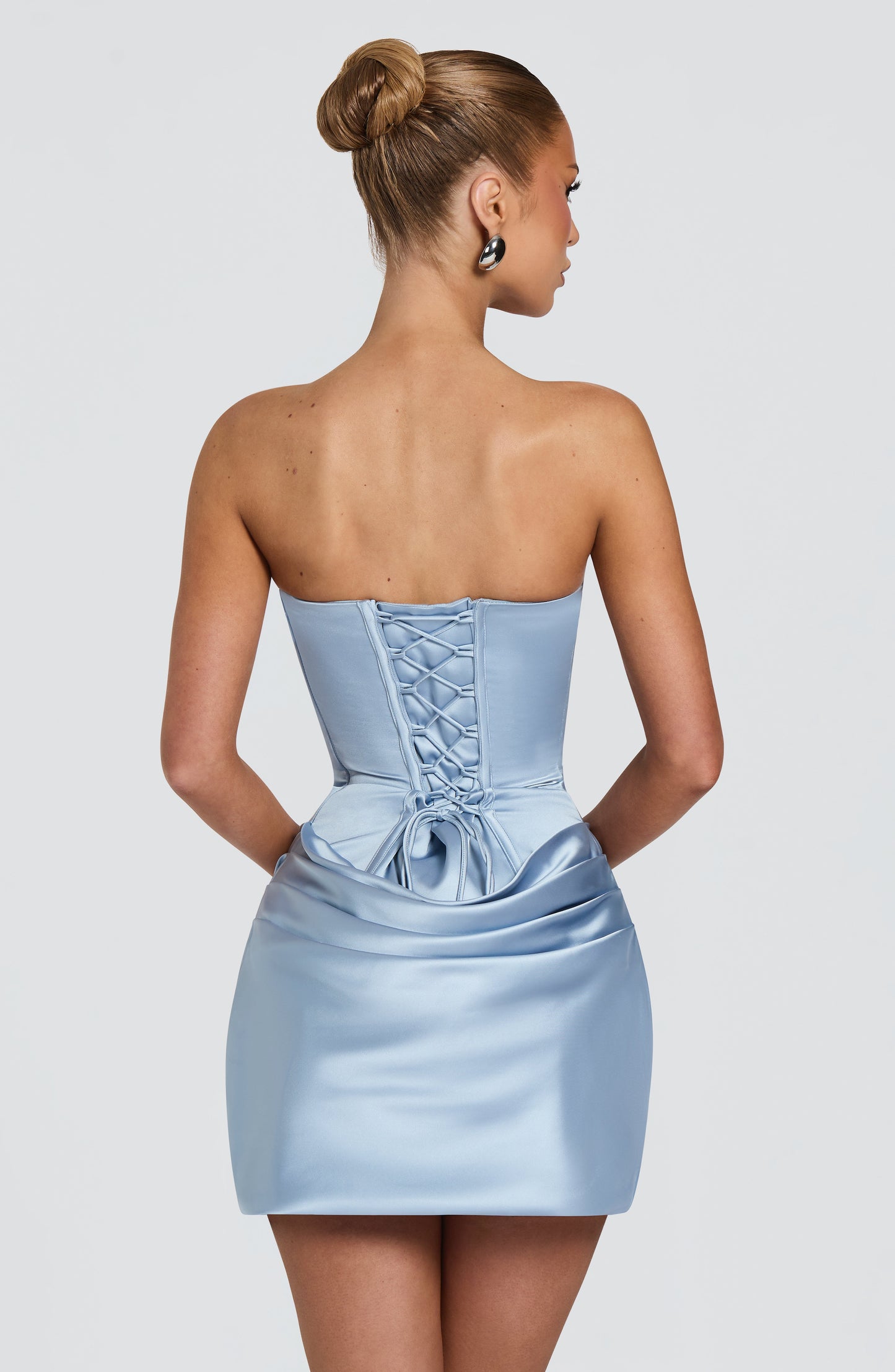Ella Mini Dress Glacier Blue