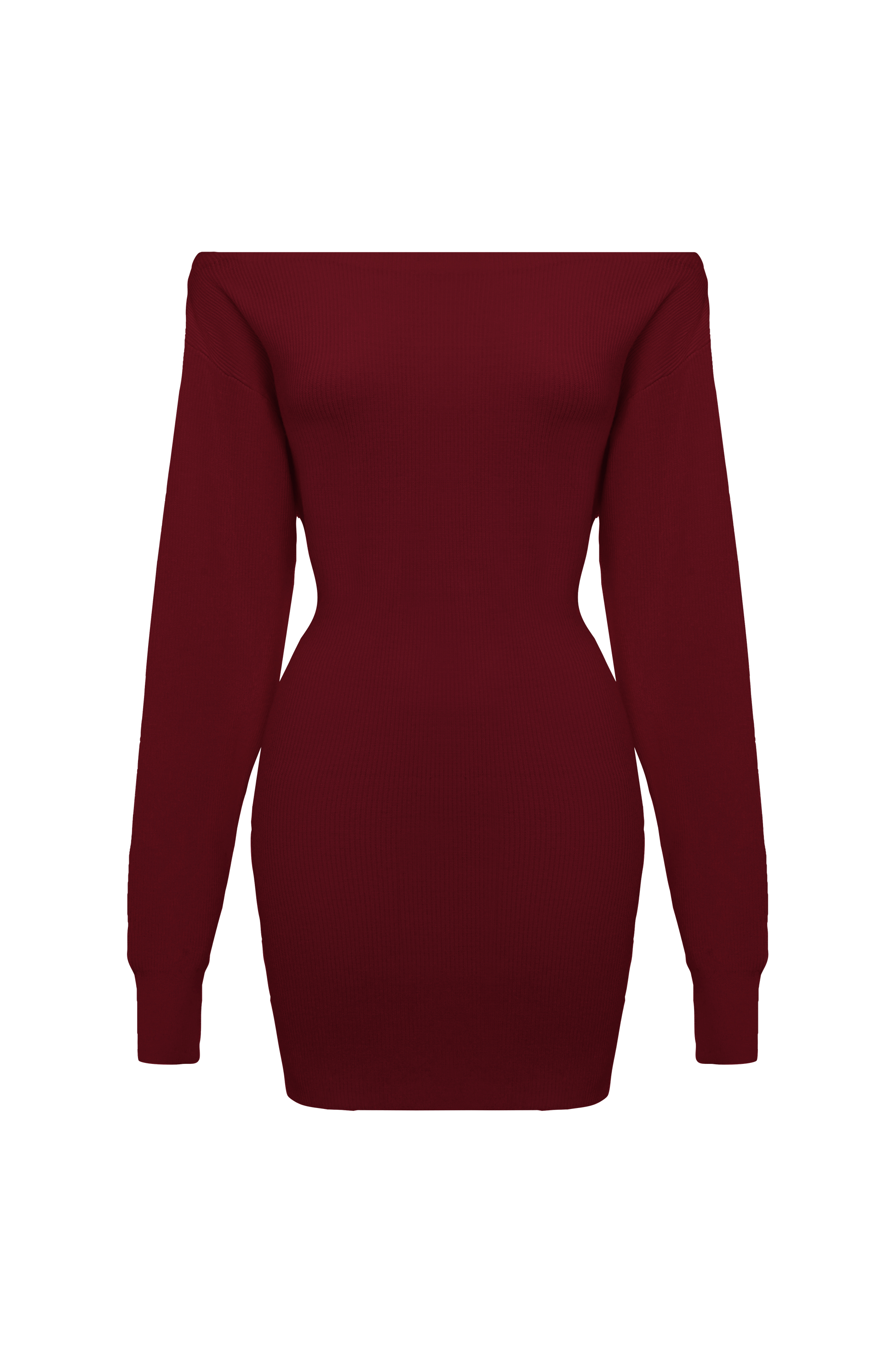 Sawyer Mini Dress Burgundy