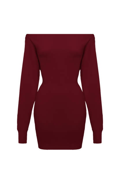 Sawyer Mini Dress Burgundy