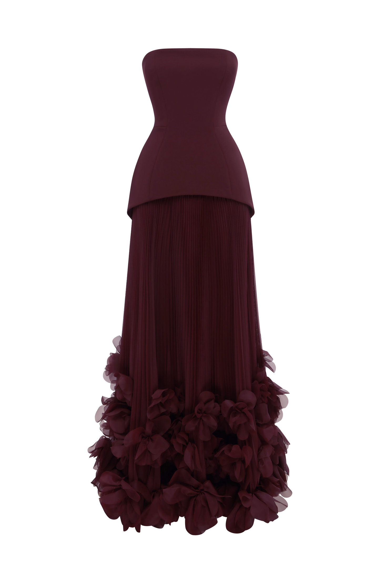 Seraphina Gown Cherry Lacquer