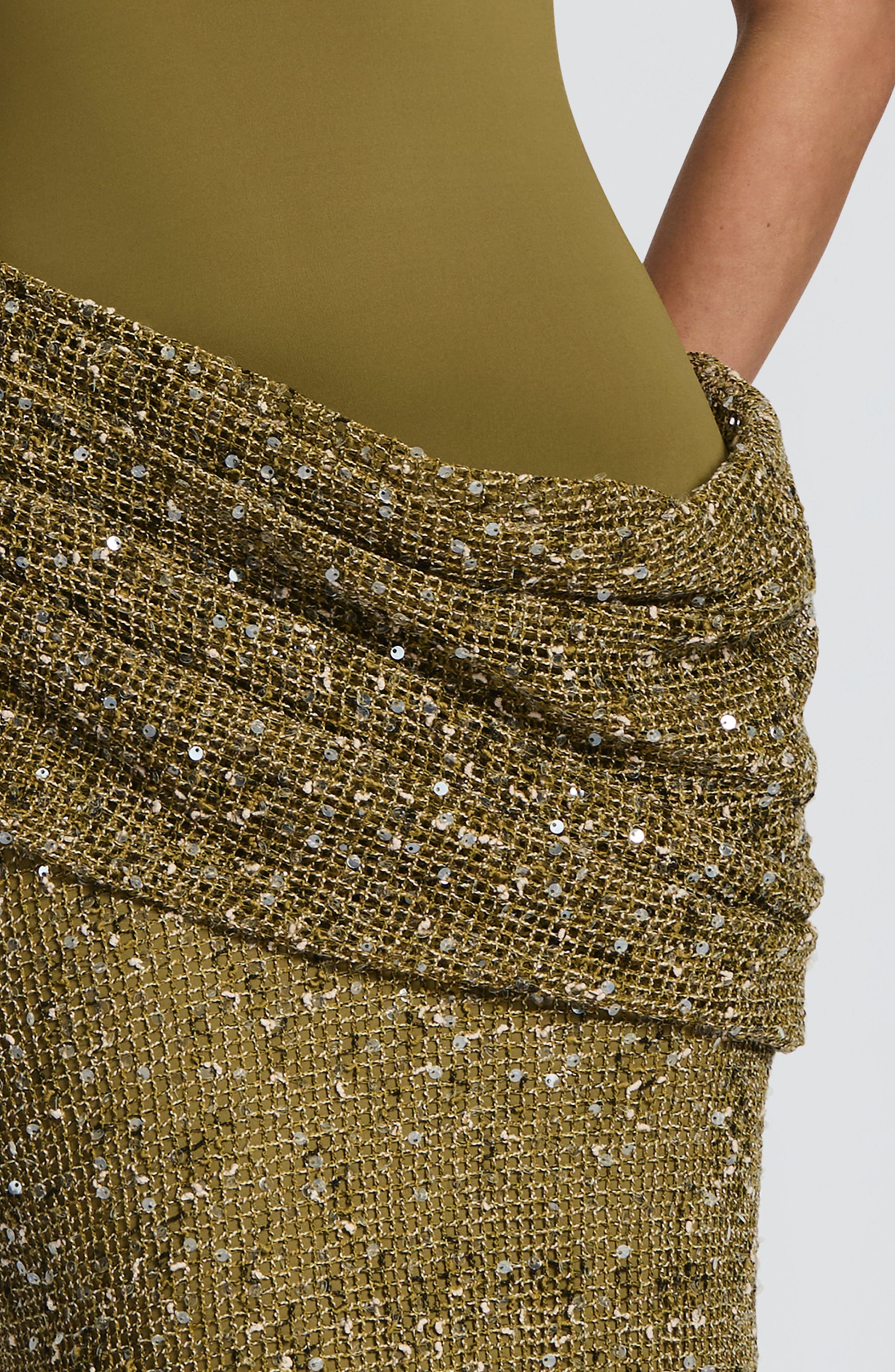 Solea Maxi Dress Deep Olive