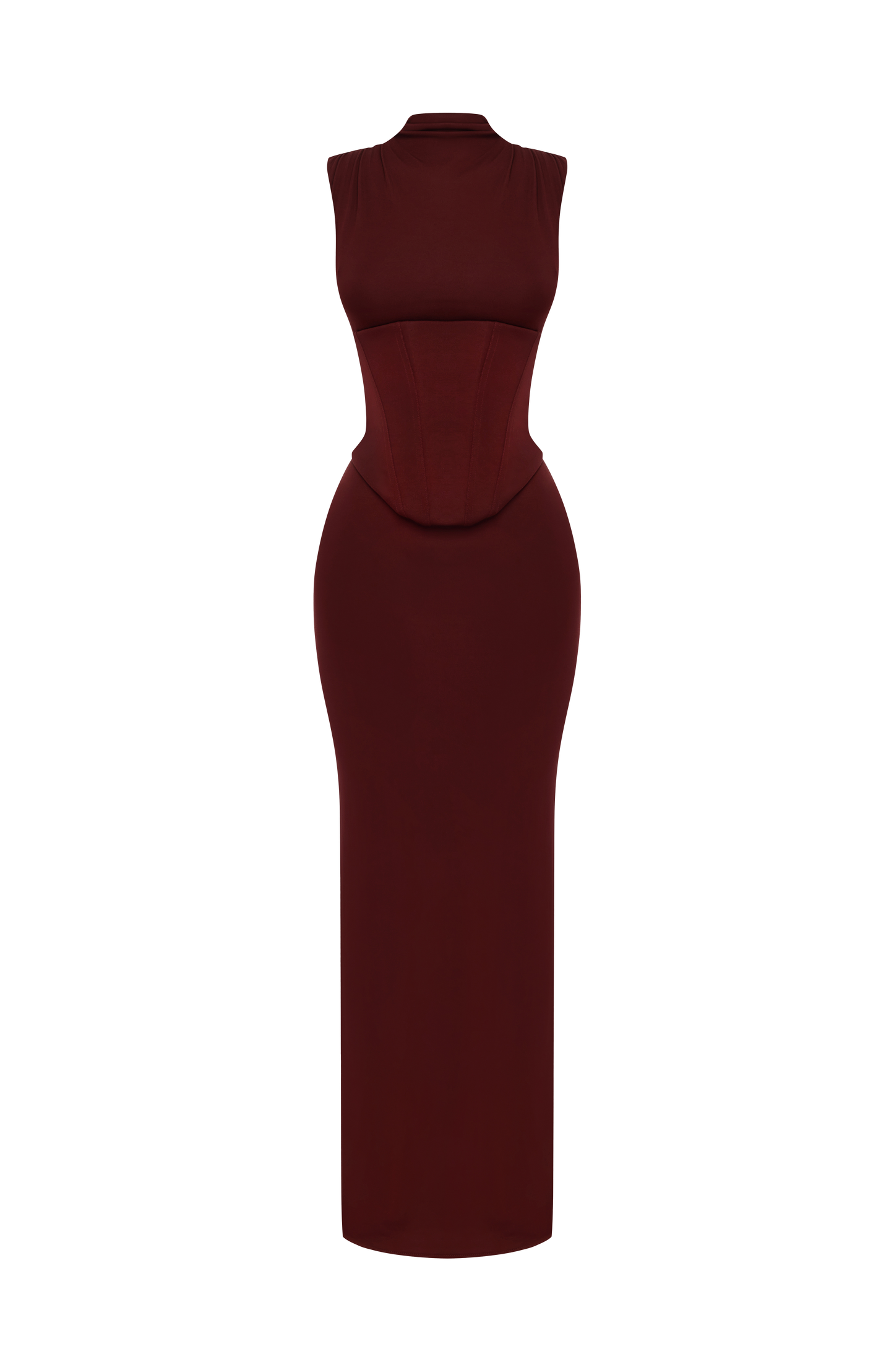 Soline Maxi Dress Cherry Lacquer