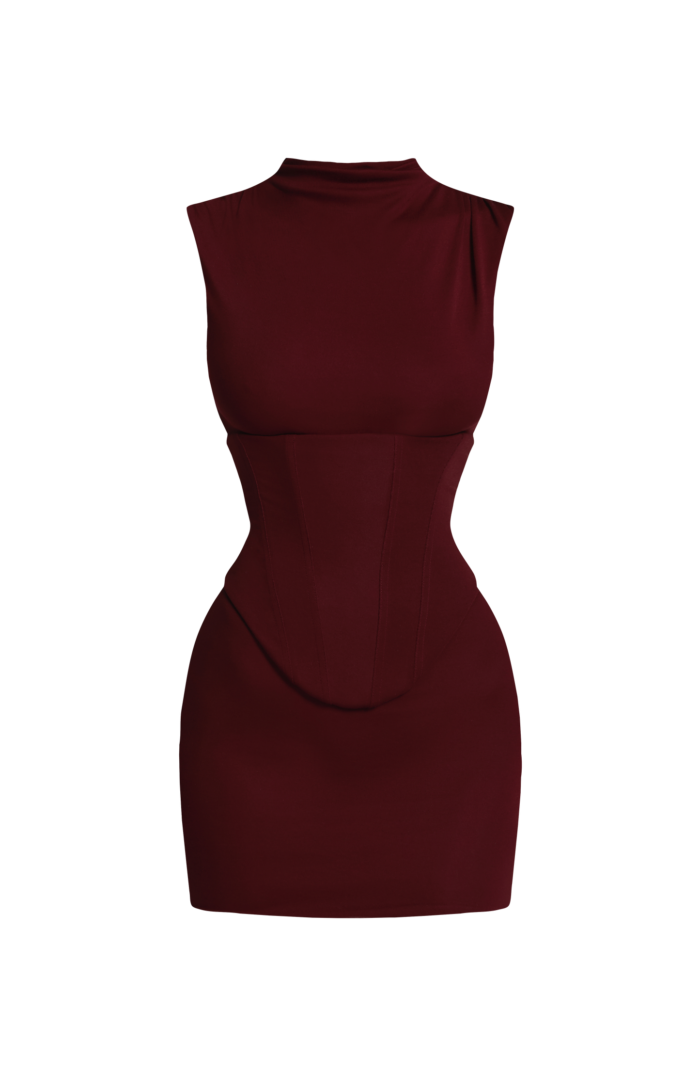 Soline Mini Dress Cherry Lacquer