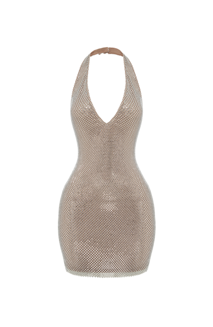 Starla Mini Dress Gold