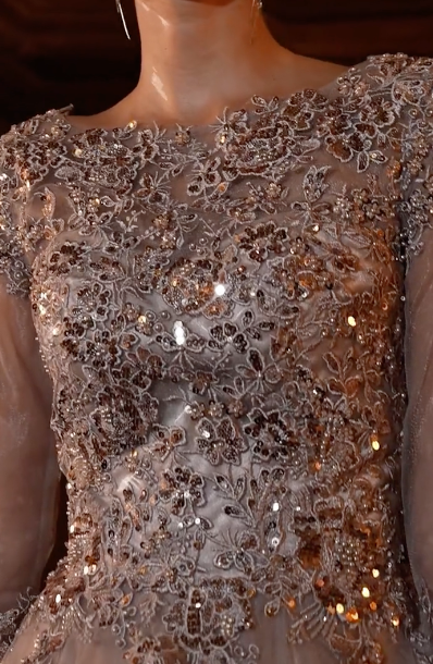 FRANCESCA GOWN BALL GOWN WITH SLEEVES