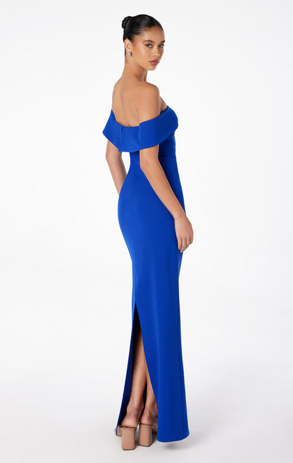 INEZ OFF THE SHOULDER MAXI DRESS