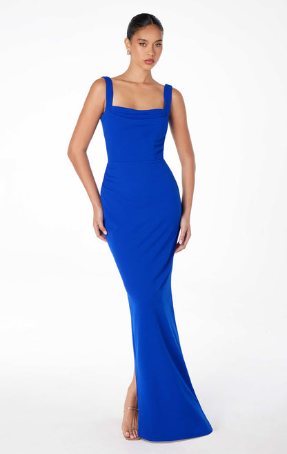 SHAYLA MAXI DRESS SQUARE NECKLINE DRESS