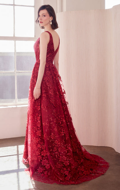 ARIELLE GLITTER TULLE GOWN