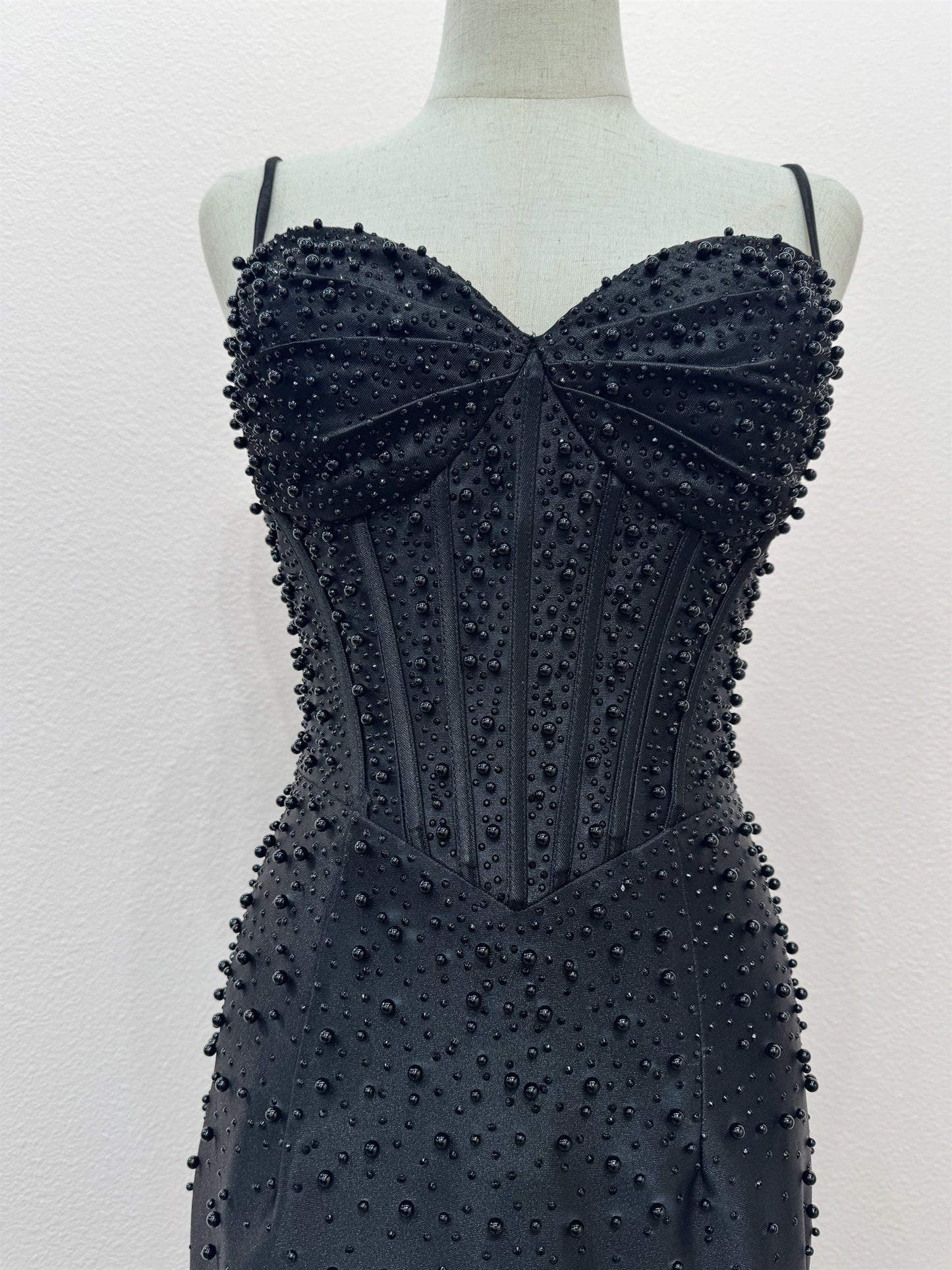 Darly Mini Dress Pearl Corset Cocktail Dress