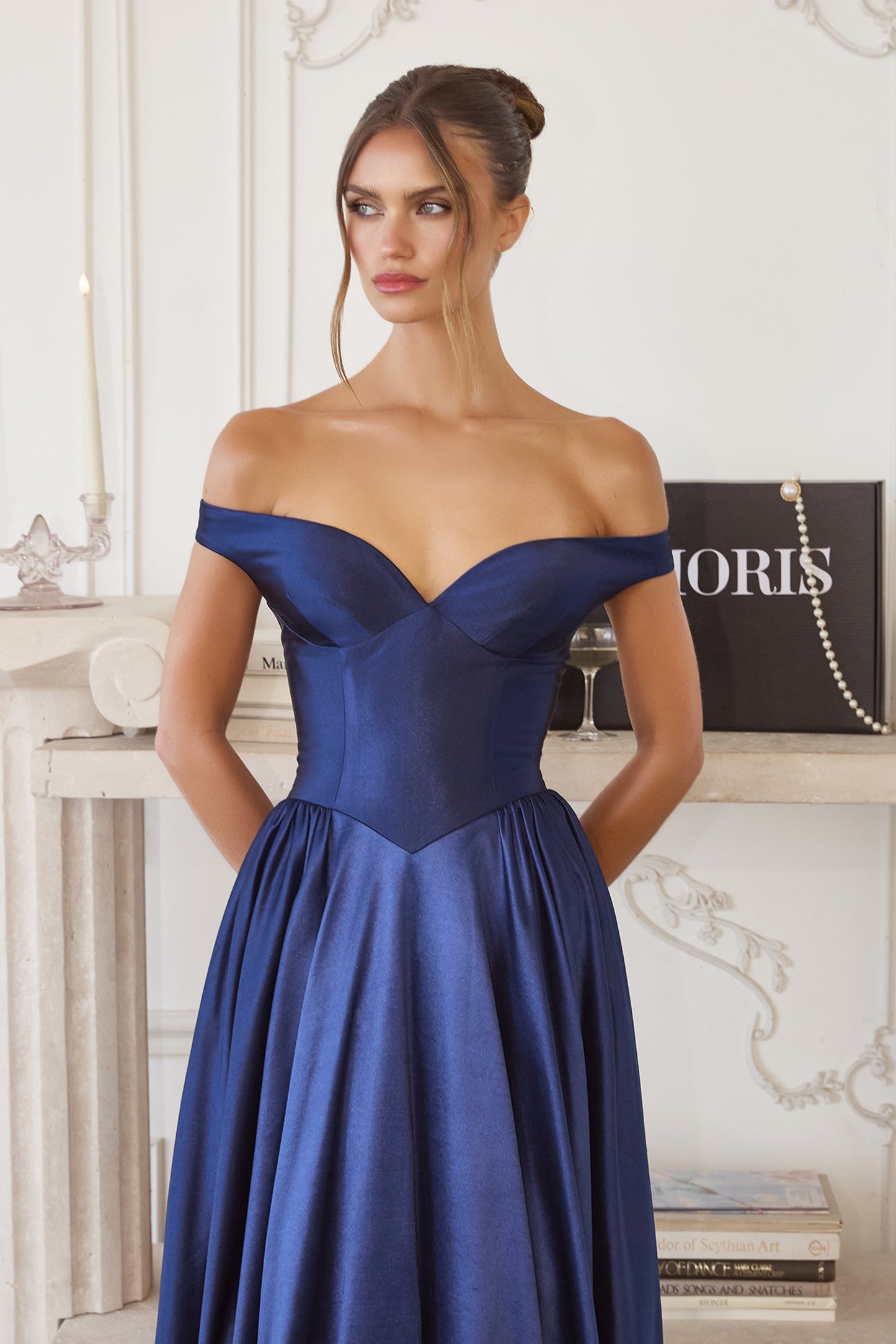 Trista Gown Satin A- Dress