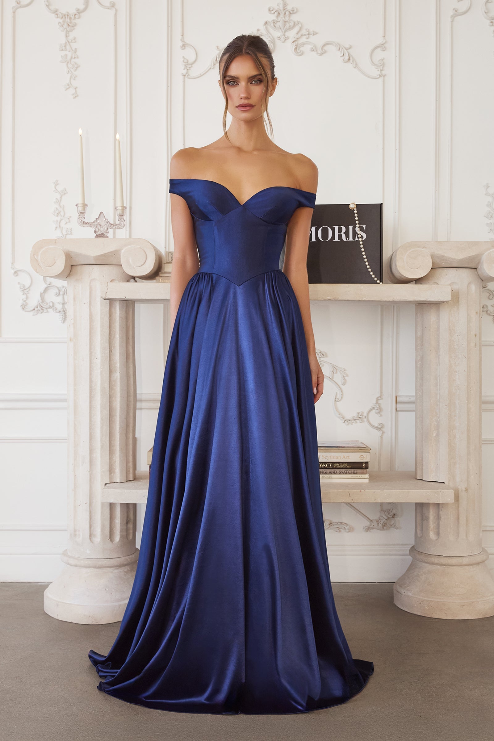 Trista Gown Satin A- Dress