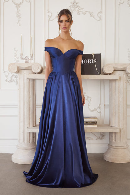 Trista Gown Satin A- Dress