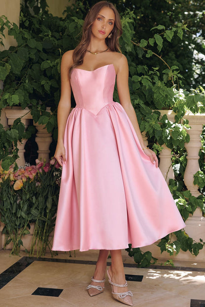 Talullah Midi Dress Mikado Cocktail Dress