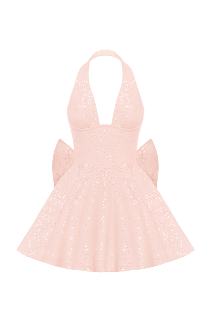 Talara Mini Dress Blush