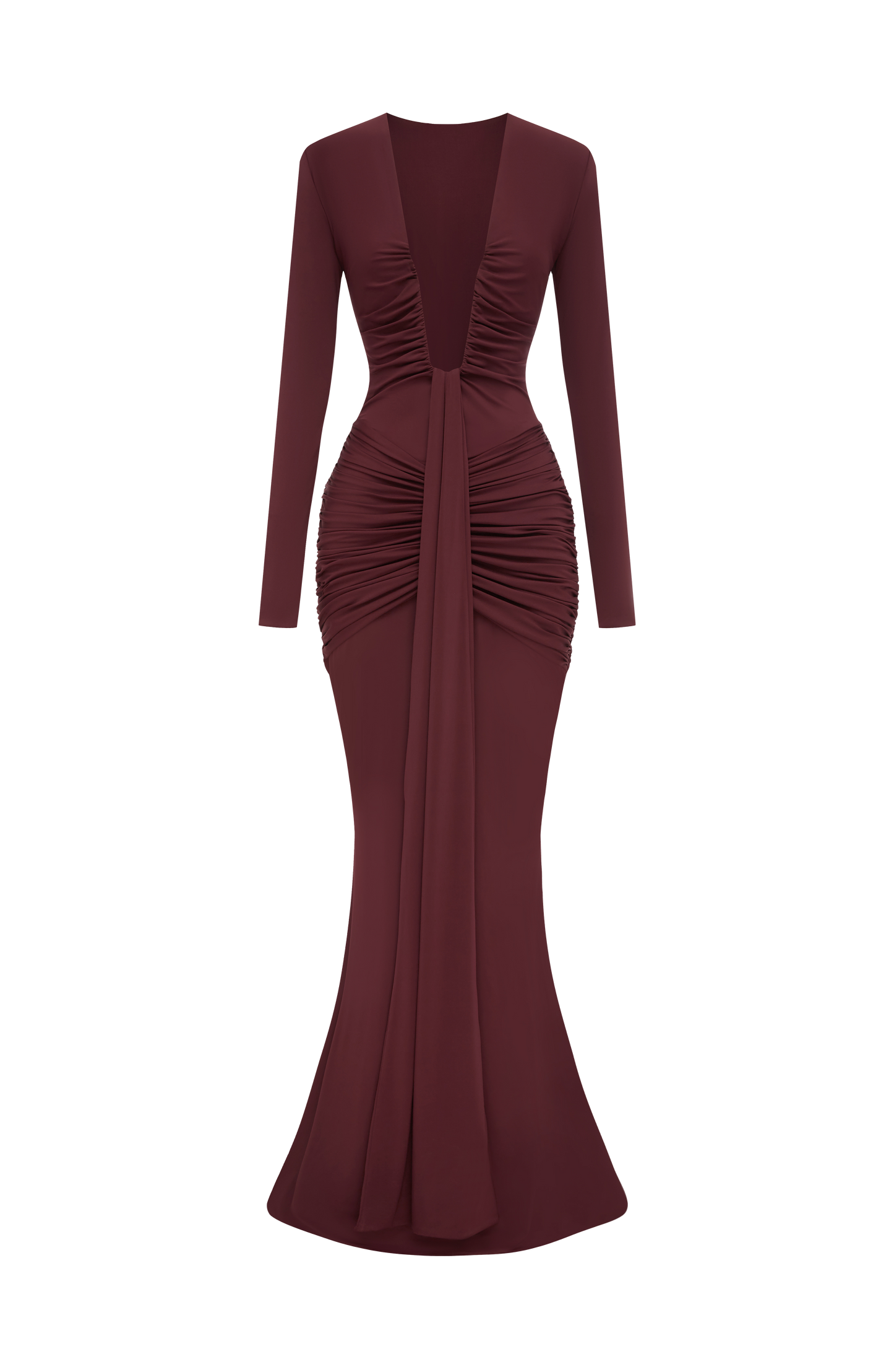 Tara Maxi Dress Cherry Lacquer
