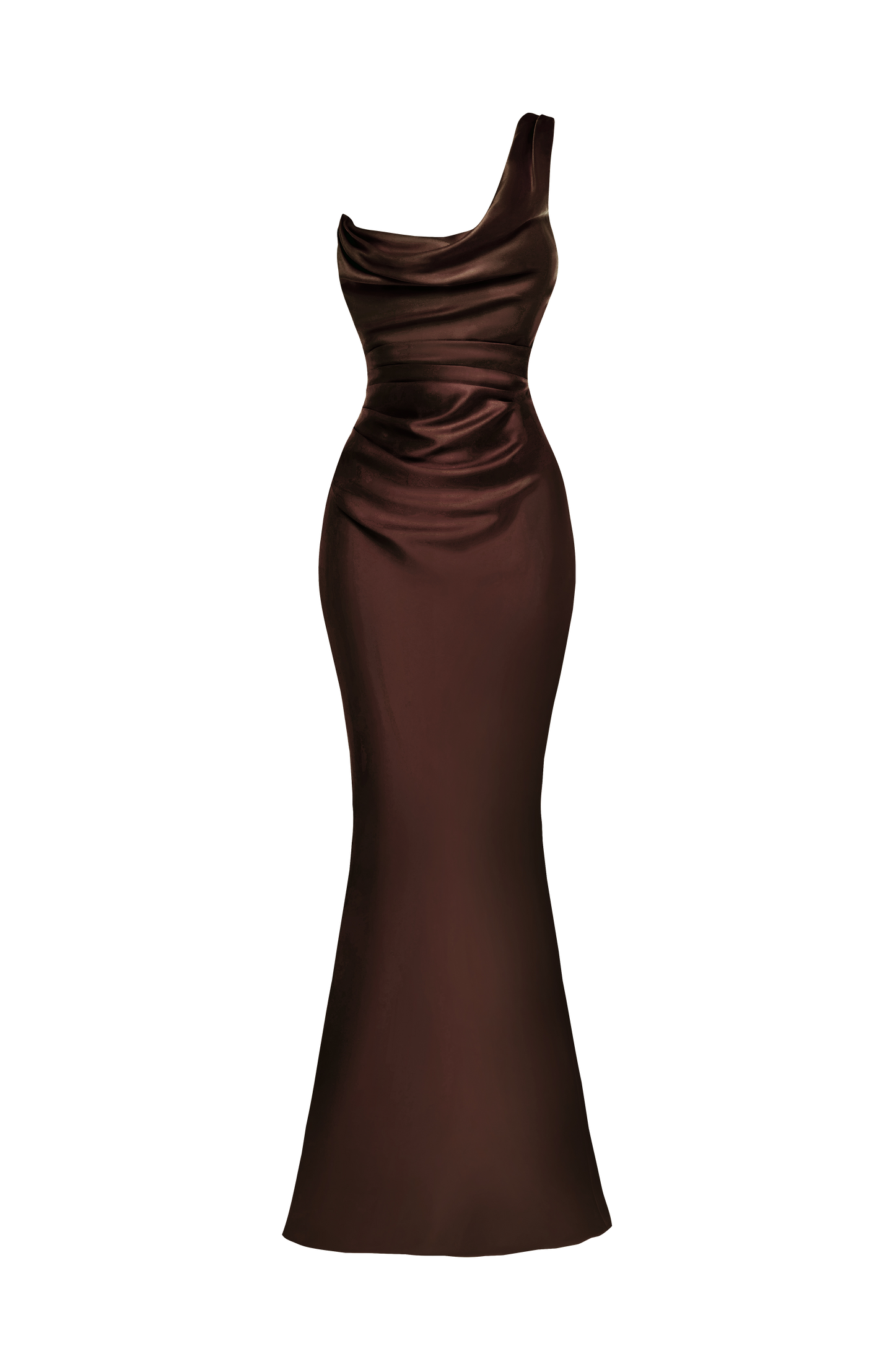 Thalassa Maxi Dress Plum Brown