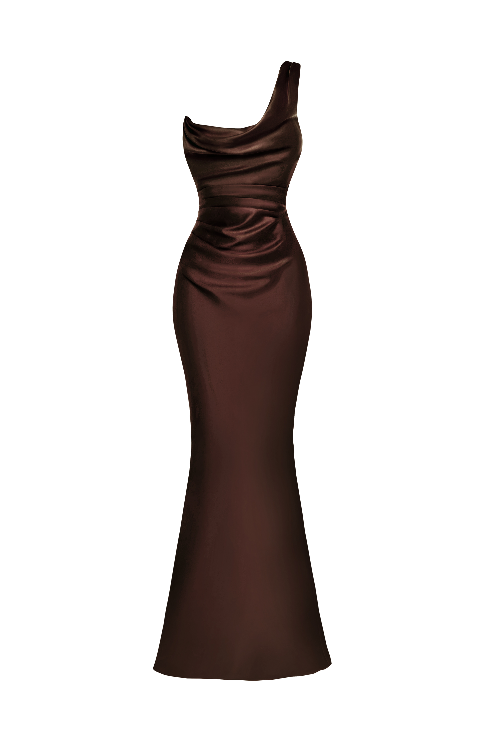 Thalassa Maxi Dress Plum Brown