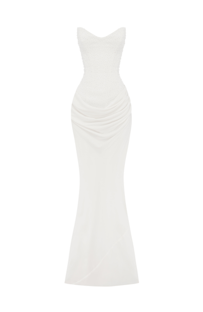 Tindra Maxi Dress Ivory