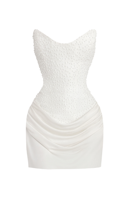 Tindra Mini Dress Ivory