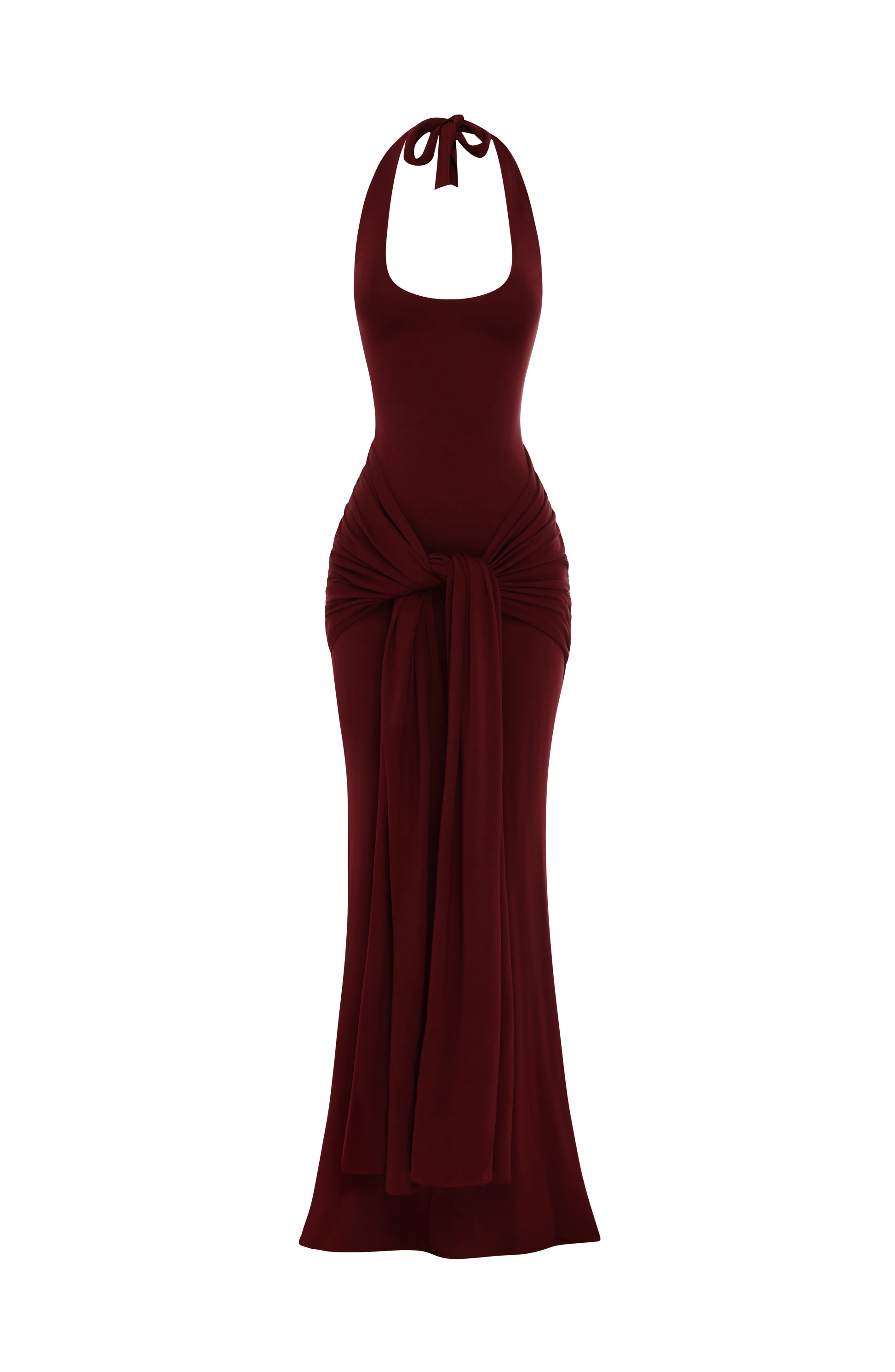 Veneda Maxi Dress Cherry Lacquer