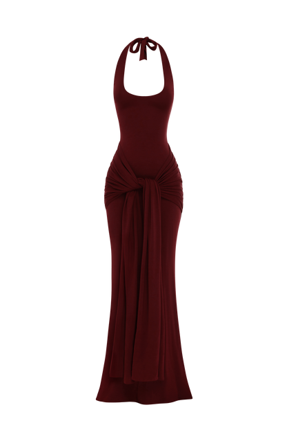 Veneda Maxi Dress Cherry Lacquer