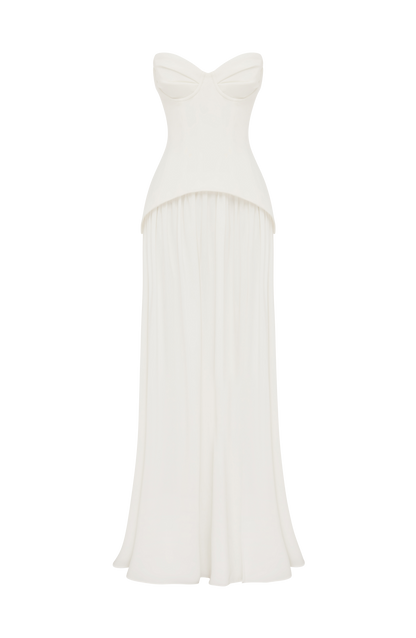 Vietta Maxi Dress Ivory