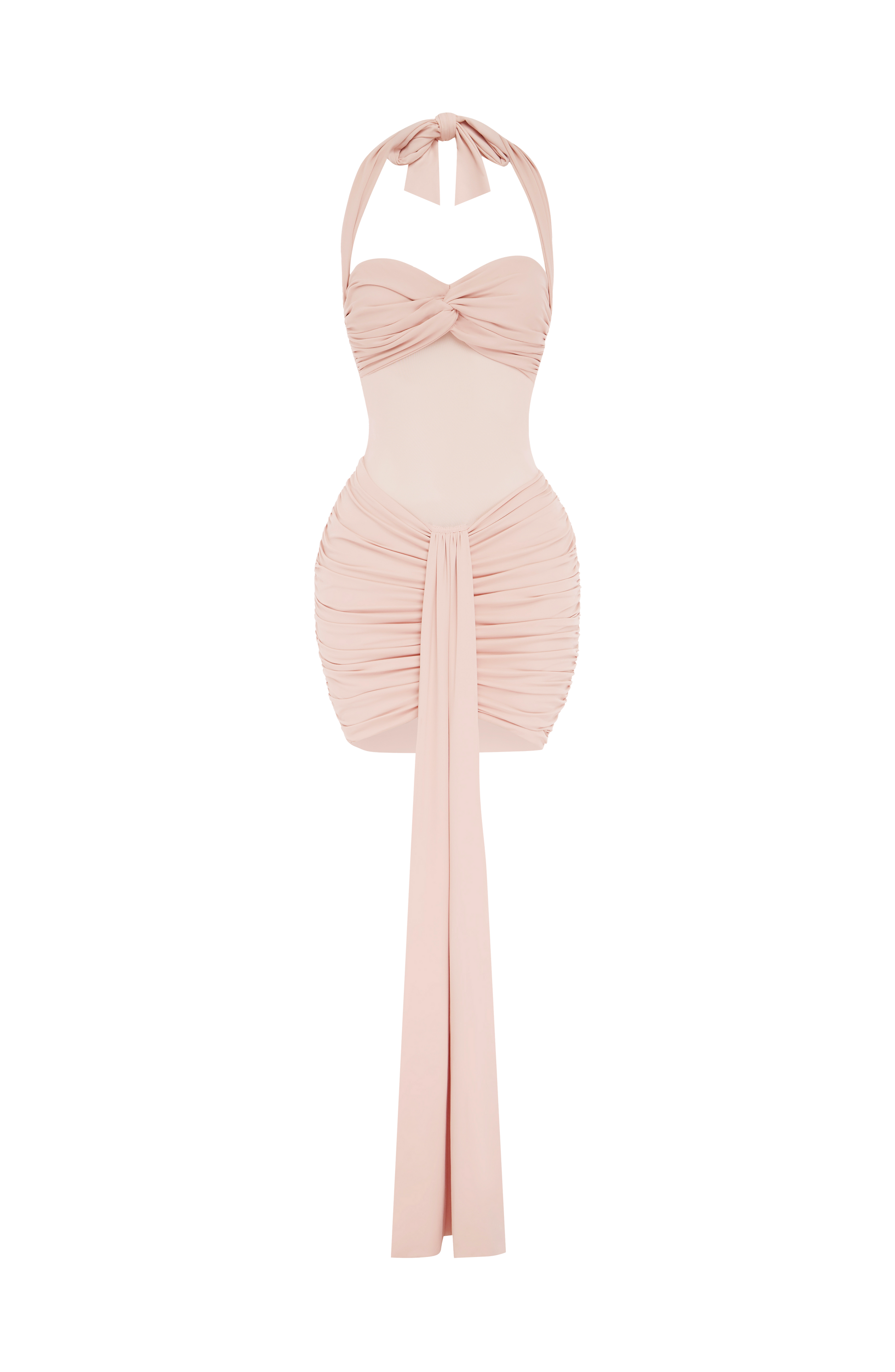 Vixen Mini Dress Soft Blush