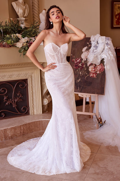 WL040 Two Looks In One Wedding Gown Andrea & Leo
