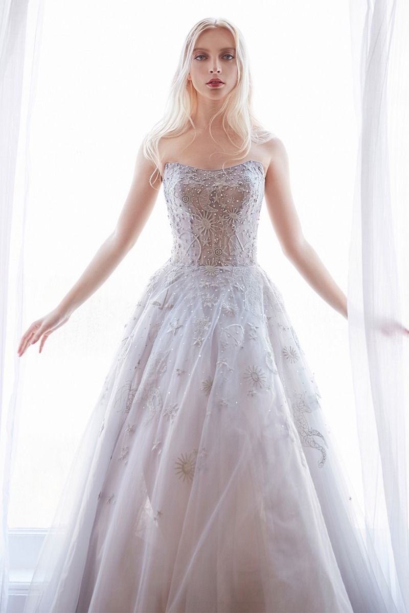 A0890 Constellation Selene Tulle Ball Gown Andrea & Leo