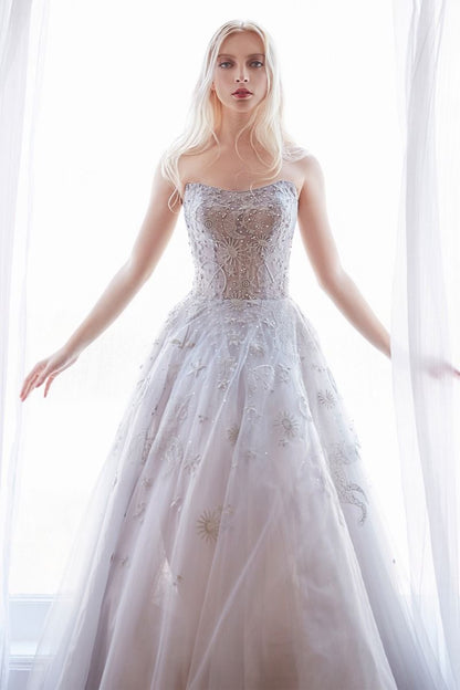 A0890 Constellation Selene Tulle Ball Gown Andrea & Leo