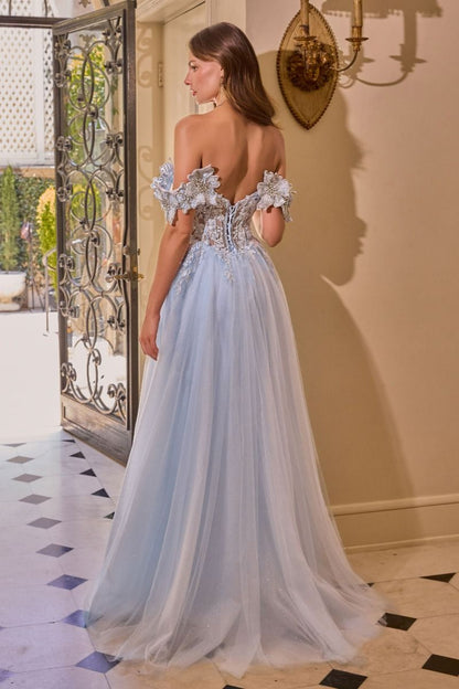 A1512 Forget-Me-Not A- Tulle Gown Andrea & Leo