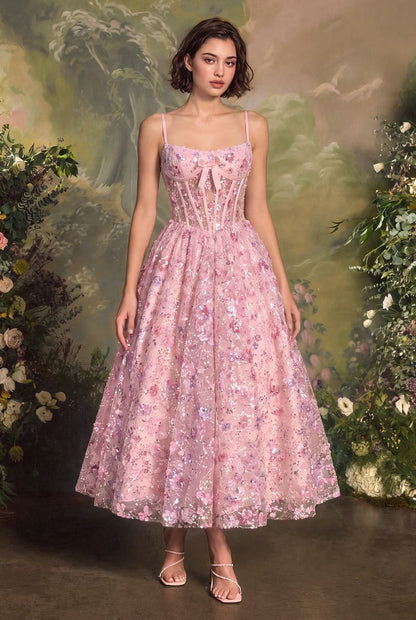A1523 Secret Garden Tea Dress Andrea & Leo