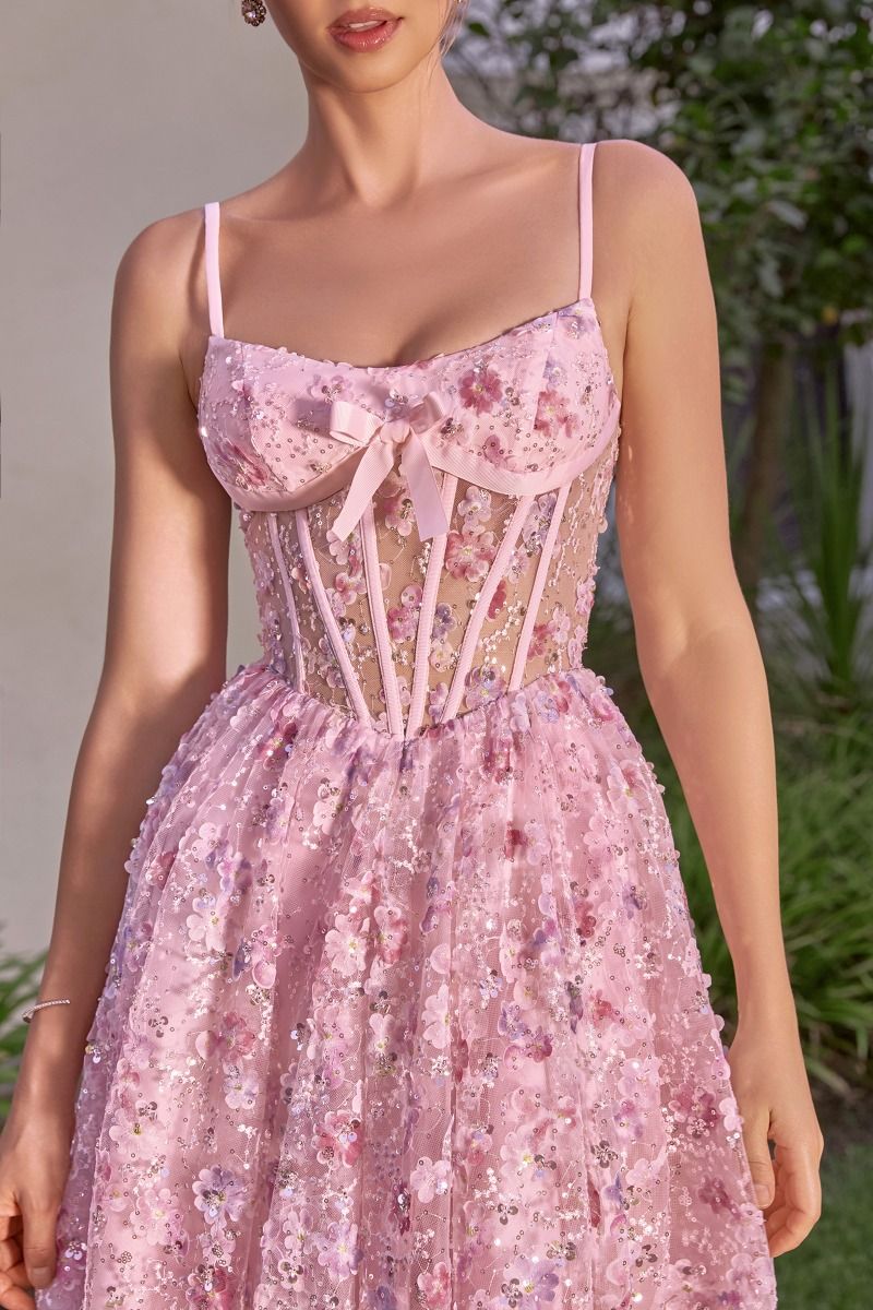 A1523 Secret Garden Tea Dress Andrea & Leo