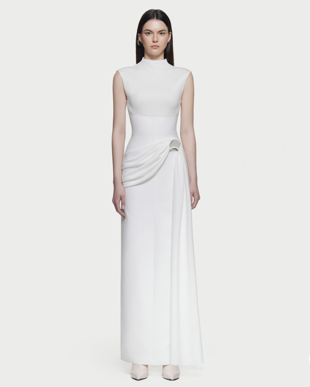 Aaron Maxi Dress White