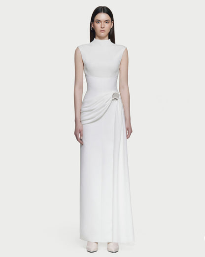 Aaron Maxi Dress White